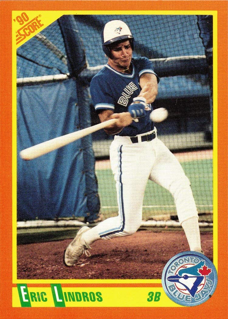 値下げ激レアmarkRichards1980RETRO Proグッドサイズ5.7 1990 Score Rookie/Traded #100T Eric Lindros Baseball Card